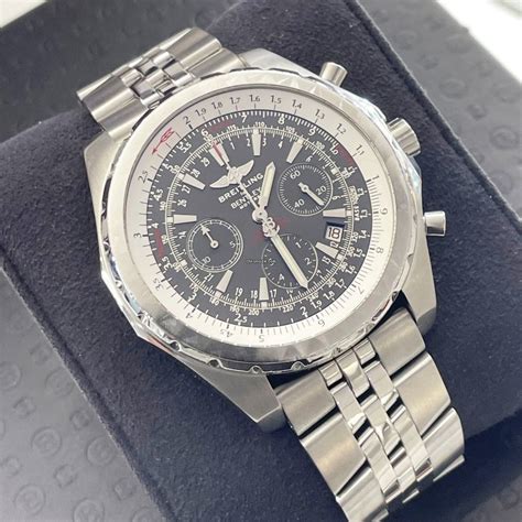 Breitling Bentley Motors T Chronograph 48.7mm Anthracite Dial.